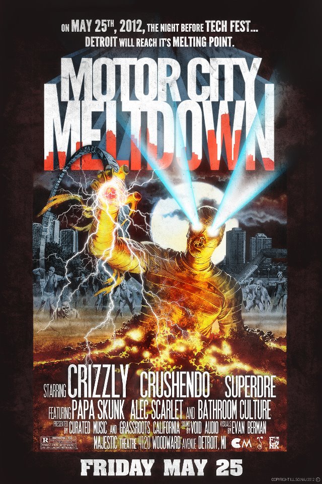 Crizzly, Crushendo, Papa Skunk, Superdre, Alec Scarlet, Bathroom Culture